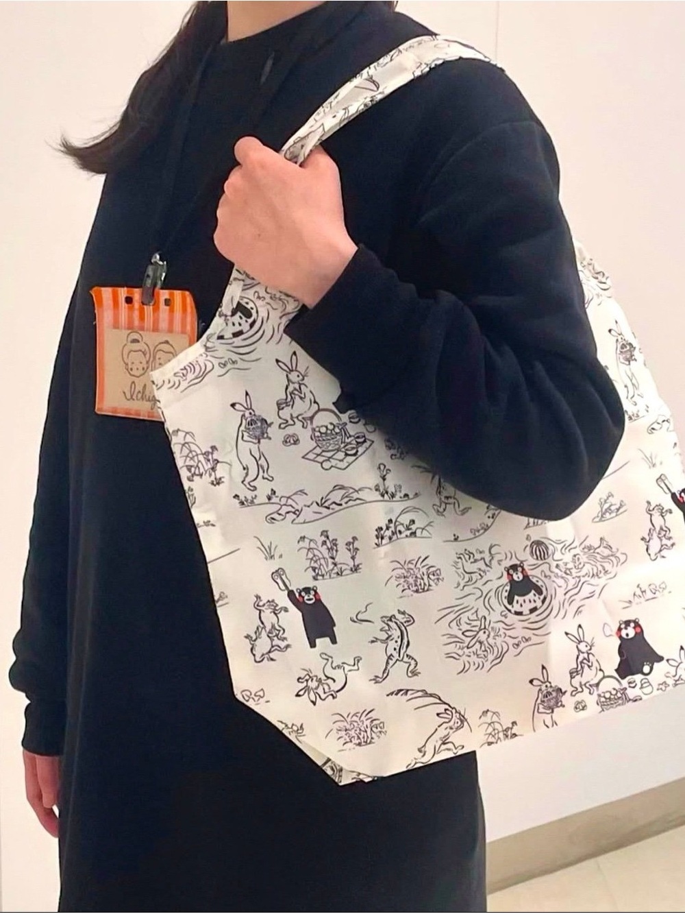 Kumamon Choju Giga Eco Bag shopping bag